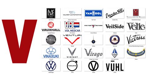 v brand in usa|brands that start with v.